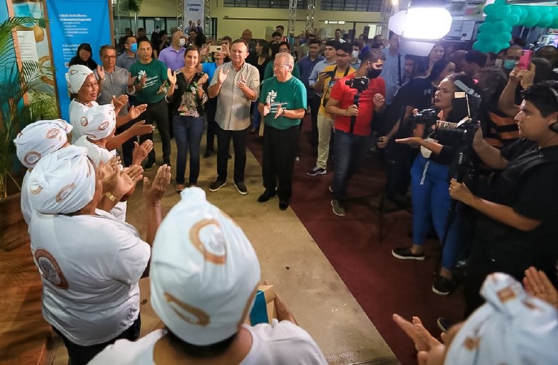- O evento foi a primeira agenda oficial de Brandão como governador (Foto: Junior Foicinha)