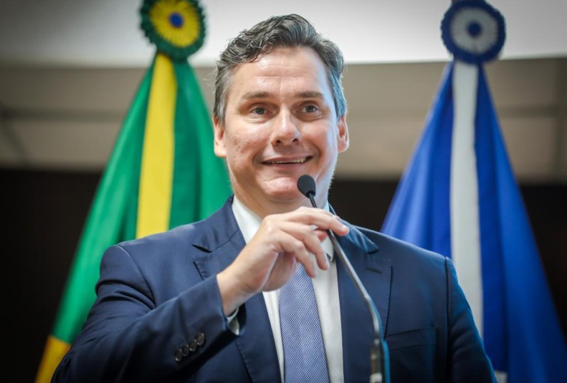 Governador Mauro Mendes dá posse aos 5 novos secretários de Estado - Foto por: Michel Alvim - SECOM / MT